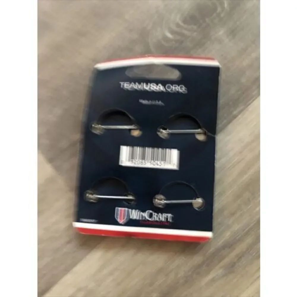 *USA- TEAM USA-BUTTONS 4 PACK NEW - Picture 4 of 4